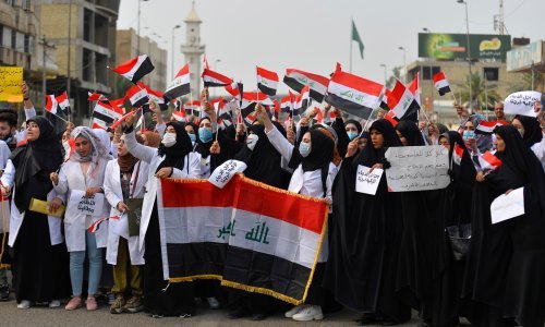 Nema nastave dok ne padne režim, poručuje iračka mladež prkoseći premijeru