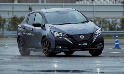 Nissan ima električni automobil s 4x4 pogonom: Testno vozilo je bazirano na modelu LEAF e+