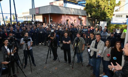 Radnici Đure Đakovića poručili premijeru neka radi i za hrvatske radnike