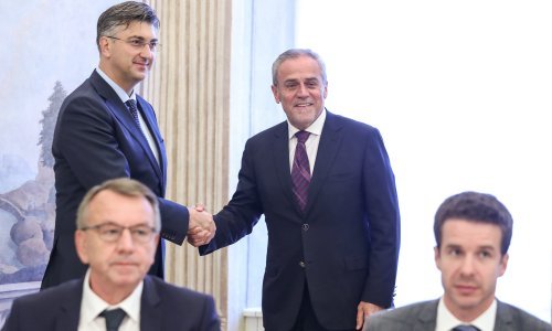 Plenković s Bandićem razgovara o zagrebačkim projektima