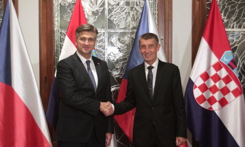 Plenković se sastao s Babišem: Češka podržava hrvatski ulazak u šengenski prostor