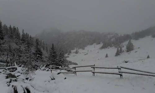 S Velebita se pohvalili: Stigao nam je prvi snijeg