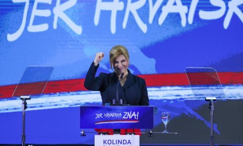 Grabar Kitarović misli uzeti drugi mandat uz pomoć domoljublja, odlučnosti i optimizma: Pokažimo da Hrvatska zna i što sve Hrvatska zna!
