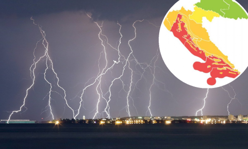 Crveni alarm: Povećana opasnost na moru, prijete poplave i nestanak struje