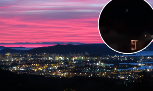 Sinoć je diljem Dalmacije na nebu snimljeno misteriozno svjetlo. Evo o čemu je riječ