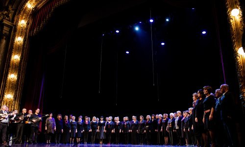 Nastup ansambla Lado u zagrebačkom HNK