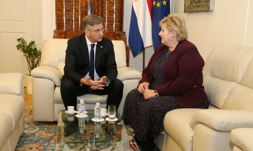 Plenković kaže kako je gospodarska suradnja Hrvatske i Norveške znatno unaprijeđena