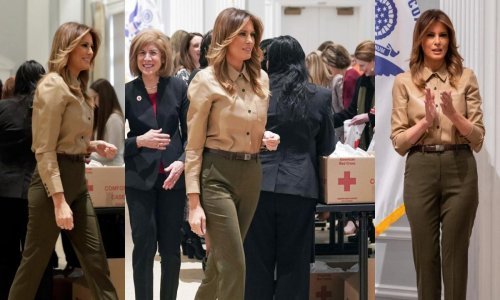 Melania Trump podignula efektan stajling omiljenim Zarinim cipelama