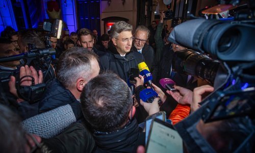 Plenković u Osijeku: Svatko treba raditi svoj posao, a posao predsjednice radit će Kolinda Grabar-Kitarović