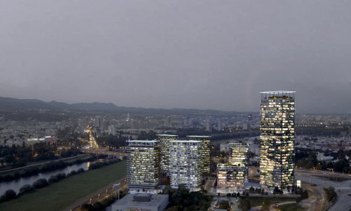 [FOTO/VIDEO] Ovo je projekt od 150 milijuna eura koji će promijeniti vizuru cijelog Zagreba, planira se gradnja najvišeg nebodera u Hrvatskoj