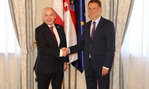 Jandroković se sastao sa švicarskim predsjednikom Maurerom