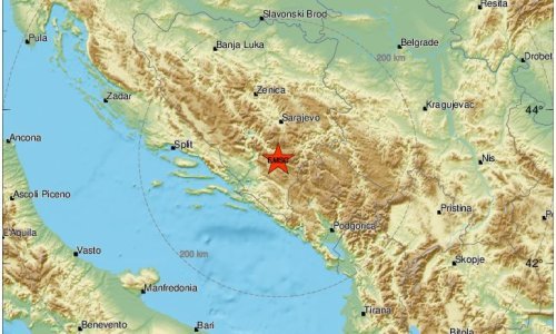 Novi potres u Hercegovini, epicentar opet kod Nevesinja
