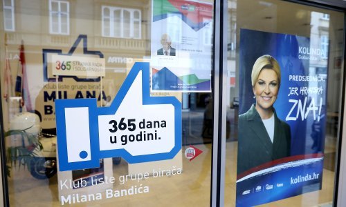 Grabar Kitarović: Hrvatska na ovim izborima neće nasjesti na one koji govore 'normalno'