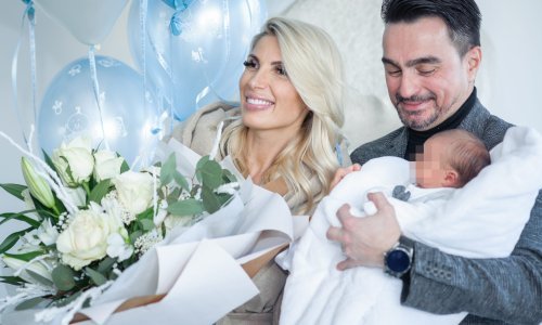 Joško Čagalj Jole dočekao suprugu i sinčića u splitskom rodilištu: 'Tri dana nisam spavao'