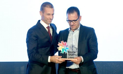 Predsjednik UEFA-e postao je ambasador Sportskih igara mladih