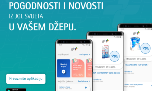 JGL+ aplikacijom do popusta u ljekarnama