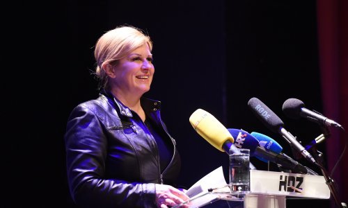 Grabar-Kitarović: Briga me što kažu drugi političari, mene je briga što kaže moj narod