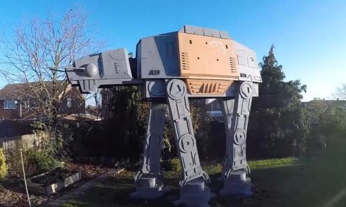 Pravi obožavatelji imaju 'Ratove zvijezda' u vrtu