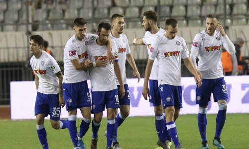 [VIDEO] Istra povela na Poljudu golom igrača Dinama, a onda je Hajduk od blamaže spasio Caktaš s dva gola u samo sedam minuta