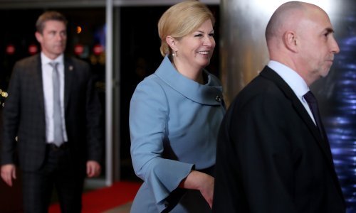 [FOTO] Pogledajte dolazak predsjedničkih kandidata na HTV