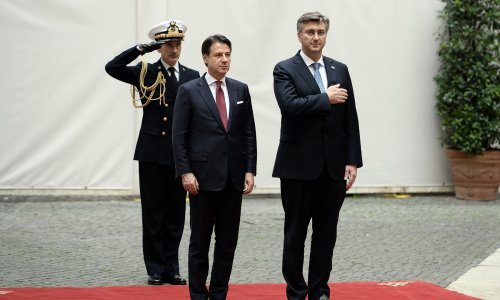 Conte i Plenković: Hrvatska i Italija bilježe uzlet u bilateralnim odnosima