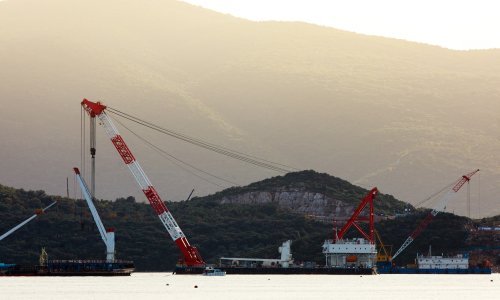 Iz Kine stižu prvi segmenti rasponske konstrukcije Pelješkog mosta