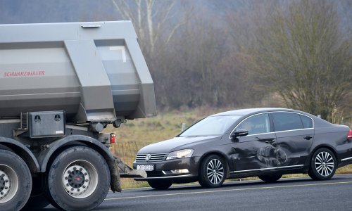Automobil međumirskog župana Matije Posavca imao 'bliski susret' s kamionom