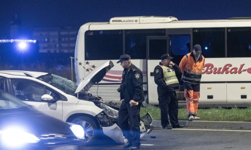 [FOTO/VIDEO] Težak sudar na Slavonskoj aveniji u Zagrebu, u nesreći sudjelovali automobili i autobus