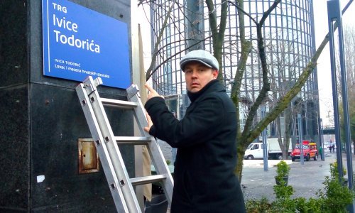 Zagreb dobio Trg Ivice Todorića, 'najvećeg lovca tovljenih srndaća od stoljeća 7. do danas'