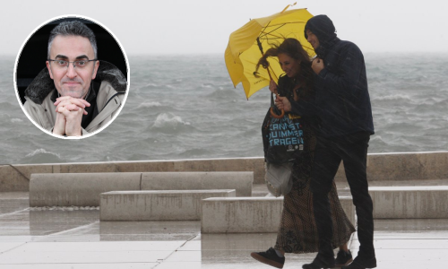 Zbog obilnih kiša i jakog vjetra oglašen je žuti meteoalarm, Vakula upozorava: Neke će rive biti poplavljene