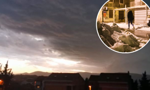 [FOTO / VIDEO] Pogledajte kakva grdosija se nadvila nad Dalmacijom, u Pakoštanima nestvarni prizori