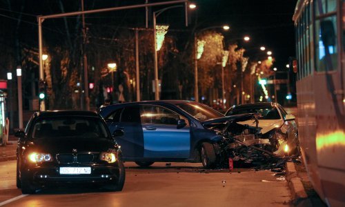 U Osijeku se sudarila četiri automobila, nema teže ozlijeđenih