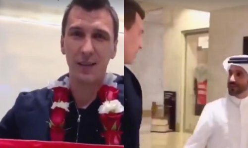 Mandžukić jako dugo nije bio ovako nasmijan; svojim izjavama oduševio je bogate čelnike moćnog katarskog kluba