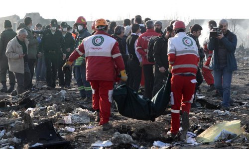 Iranska vojska priznala da je srušila ukrajinski avion u kojem je poginulo 176 osoba