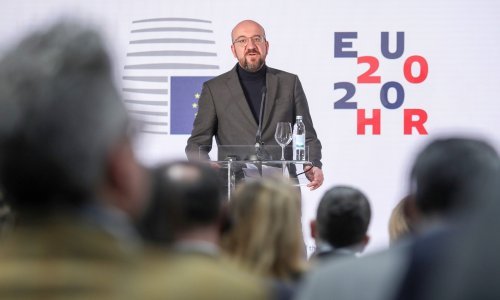 Šef Europskog vijeća Charles Michel obišao NSK, objasnio da želi da Europa bude veći igrač, a oglasio se i o Zoranu Milanoviću