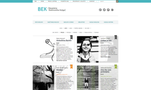 Besplatne elektroničke knjige u 2019. premašile brojku od tri milijuna korisnika, evo što se najviše čitalo