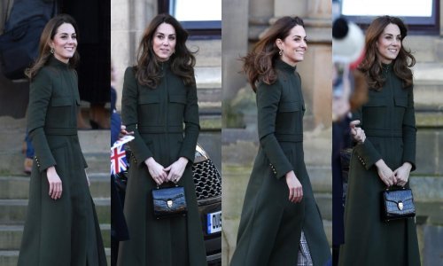 U Zarinoj haljini od 150 kuna i s osmijehom na licu Kate Middleton pokušava prikriti nervozu koja vlada na kraljevskom dvoru