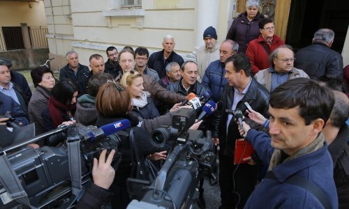 Prosvjed radnika Croatia Zadar Linea: Tražimo otpremnine i reviziju postupka