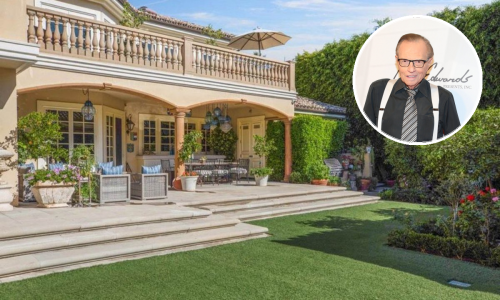 Vila Larryja Kinga na Beverly Hillsu odiše komforom i luksuzom