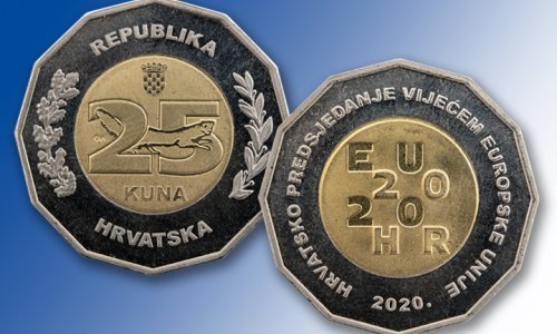 Imamo novu kovanicu od 25 kuna, evo kako izgleda
