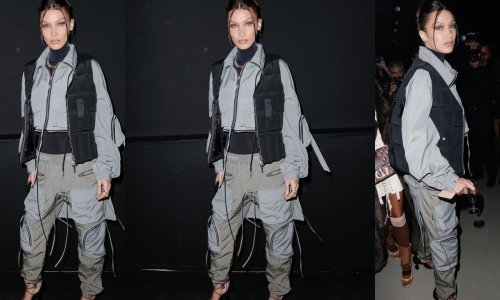 Rijetko tko usudio bi se odjenuti ono što je na sebe stavila mlada manekenka