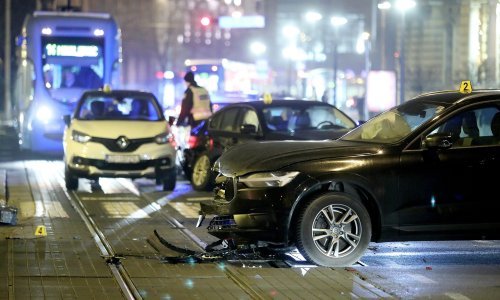 Trostruki sudar u centru Zagreba: U nesreći sudjelovao i BMW s diplomatskim tablicama