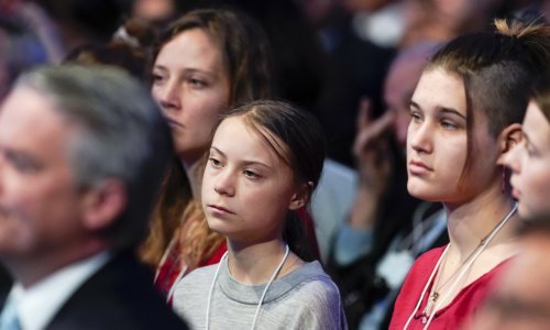 I Greta Thunberg poslušala je Trumpovo obraćanje, nije izgledala impresionirano