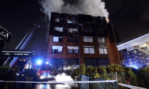 Veliki požar u Zagrebu ugašen, svi su stanari zbrinuti