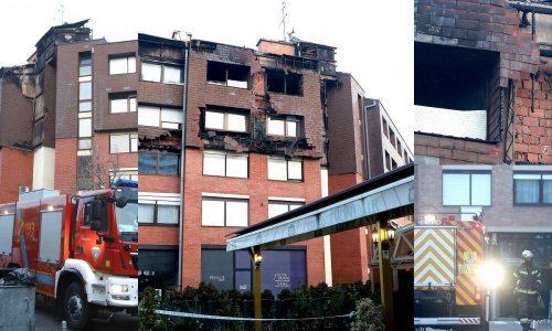 [FOTO/VIDEO] Samo zbog brze reakcije vatrogasaca sinoć je u Zagrebu izbjegnuta veća tragedija; pogledajte kako izgleda zgrada nakon sinoćnjeg požara