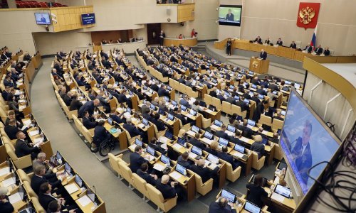 Duma podržala Putinovu reformu u prvom čitanju