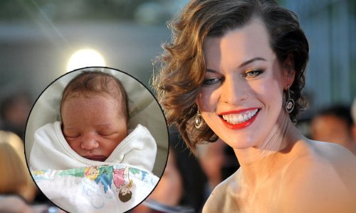 Mila Jovovich pokazala tek rođenu kćer