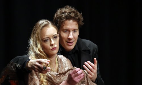 [FOTO] U Kulturnom centru šibenski glumci odigrali Krležinu Ledu