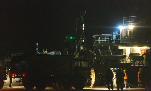 Završena akcija izvlačenja dijelova Kiowa palih u more; slijedi očevid