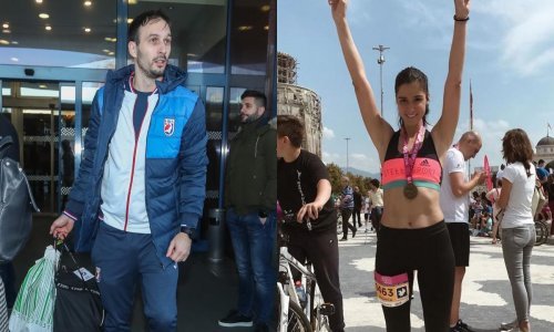 Najljepši doček: Igor Karačić napokon javno potvrdio vezu s atraktivnom brinetom